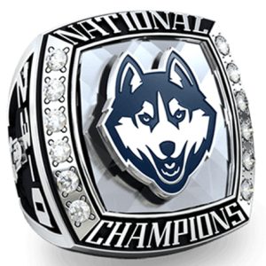 University of Connecticut Field Hockey Championship Ring